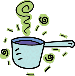 bubbling pot